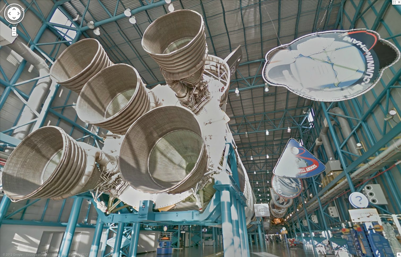 Illustration for article titled Google street view is now available for NASA Kennedy Space Center